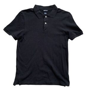 Black Short Sleeve Polo Shirt